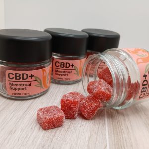 CBD+Menstrual-Relief-Jars 10mg CBD + Menstrual Support Gummies