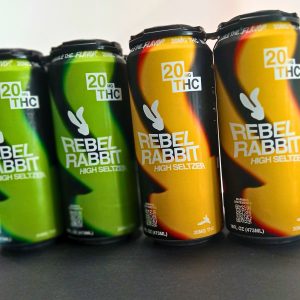 Rebel Rabbit - 20mg THC Infused Drinks