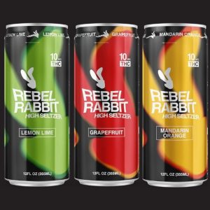 Rebel Rabbit - 10mg THC Infused Drinks