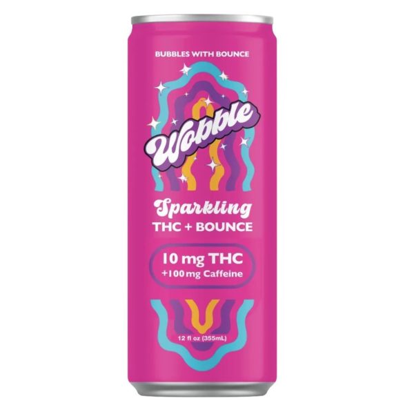 Wobble - Infused Sparkling Energy Drink - 10mg THC + 100mg Caffeine - Image 2