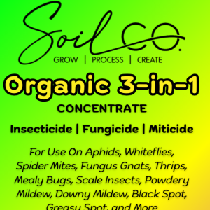 Organic 3-in-1 Insecticide-Fungicide-Miticide Concentrate