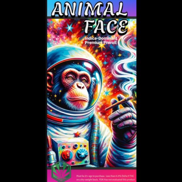 Animal Face 1g Pre Roll