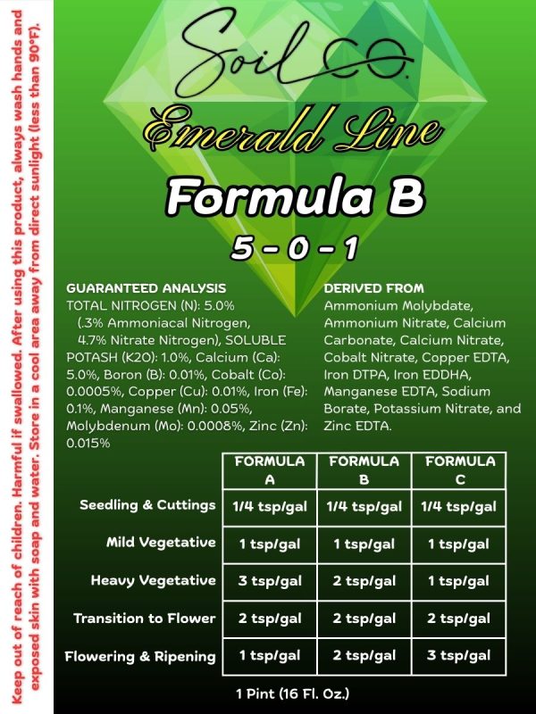 Soil Co. Emerald Line - Hydroponic Nutrient Trio - Image 3