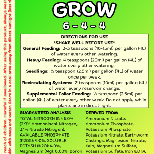 Soil Co. Nutrients - Grow