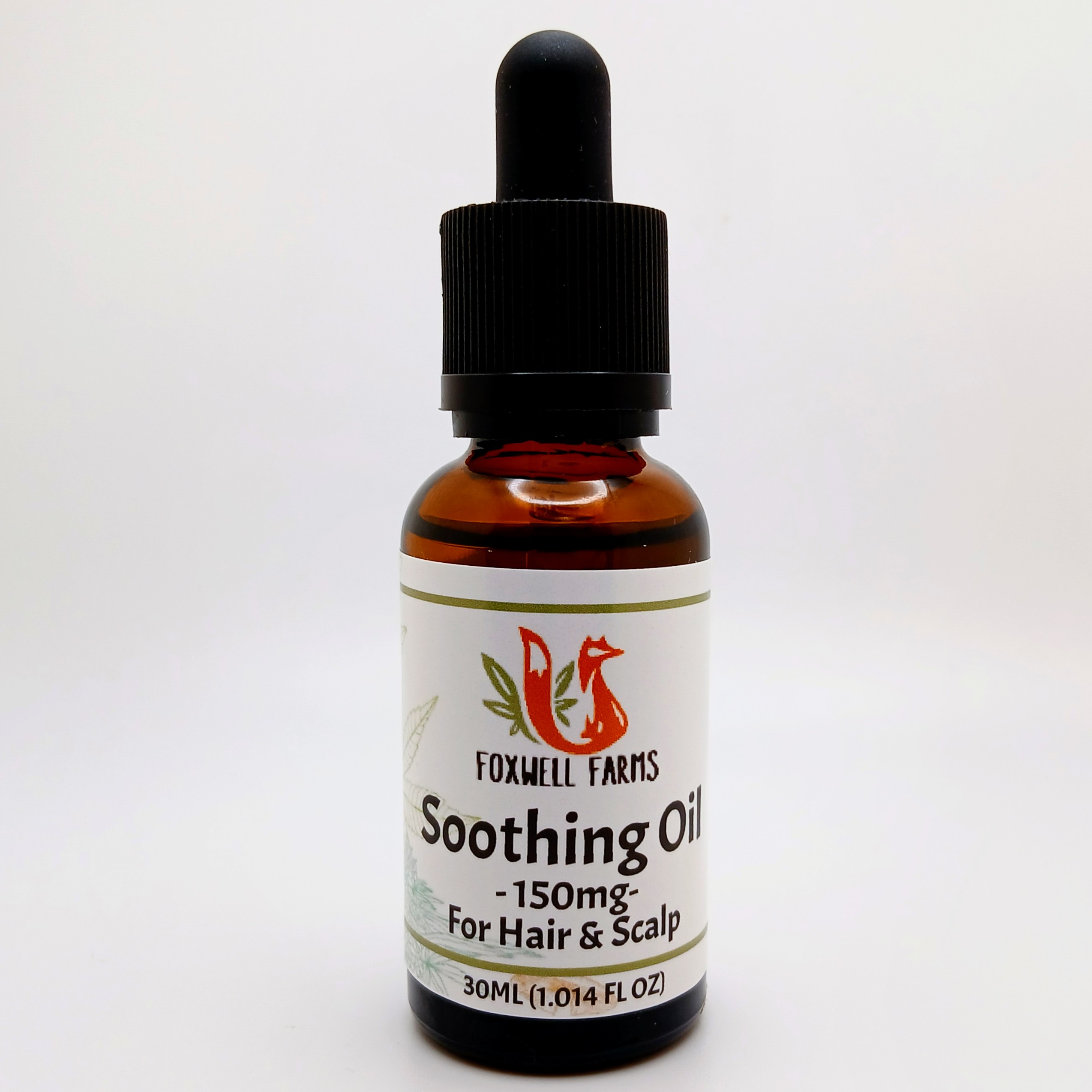 Soothing CBD Oil For Scalp and Hair