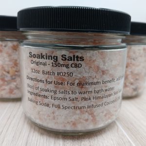 CBD Soaking Salts - Original