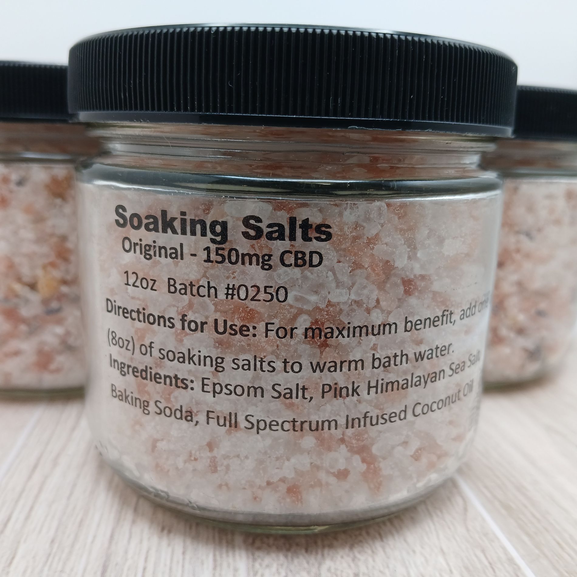 CBD Soaking Salts - Original