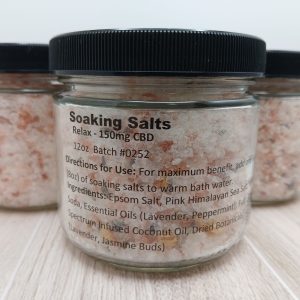 CBD Soaking Salts - Relax