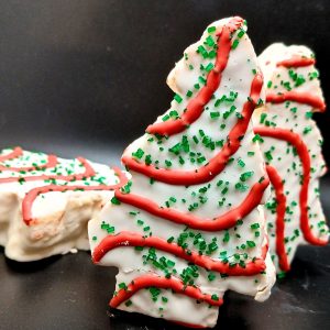 Infused Christmas Tree Snack Cakes