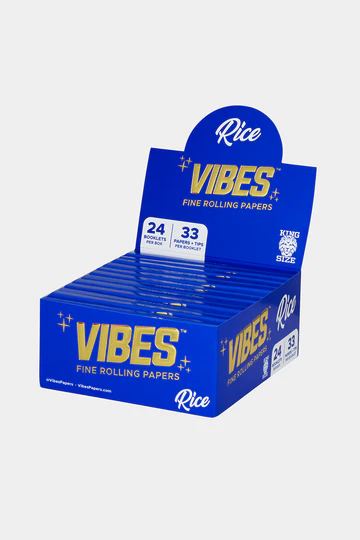 Vibes Rice Papers & Tips (King Slim)